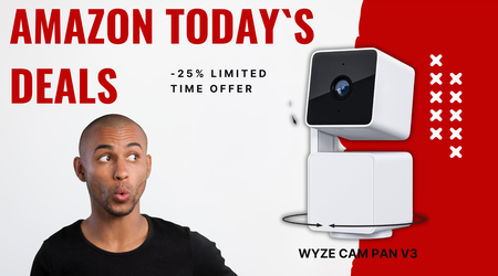 WYZE Cam Pan v3 Security Camera – Now 25% Less Than Regular Price!