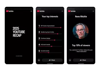 YouTube запустил первый персонализированный годовой отчет о просмотренных видео