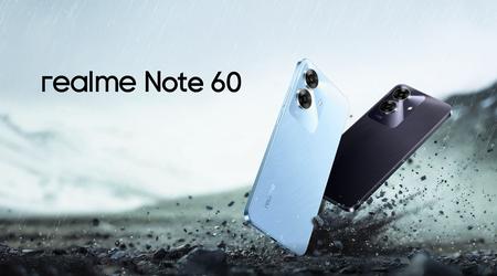 Realme Note 60: $ 90 smarttelefon med 90Hz FHD + skjerm, IP64-beskyttelse og 5000 mAh batteri