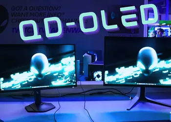 Alienware показал первые в мире игровые мониторы QD-OLED формата 4K UHD с частотой обновления до 360 Гц