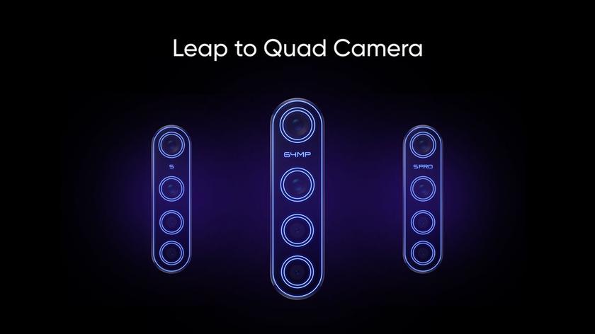 Компания Realme представила свою 64-мегапиксельную камеру для смартфонов
