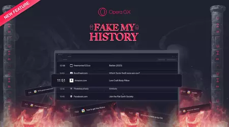Opera GX offers to get rid of "dirty past" and clean up history in case of user's death