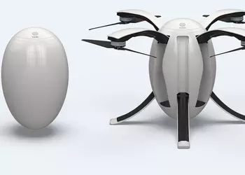 Дрон в форме яйца PowerEgg собрал на краудфандинге $12 млн 