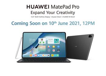 Huawei MatePad Pro 12.6 with Harmony OS enters the global market on June 10