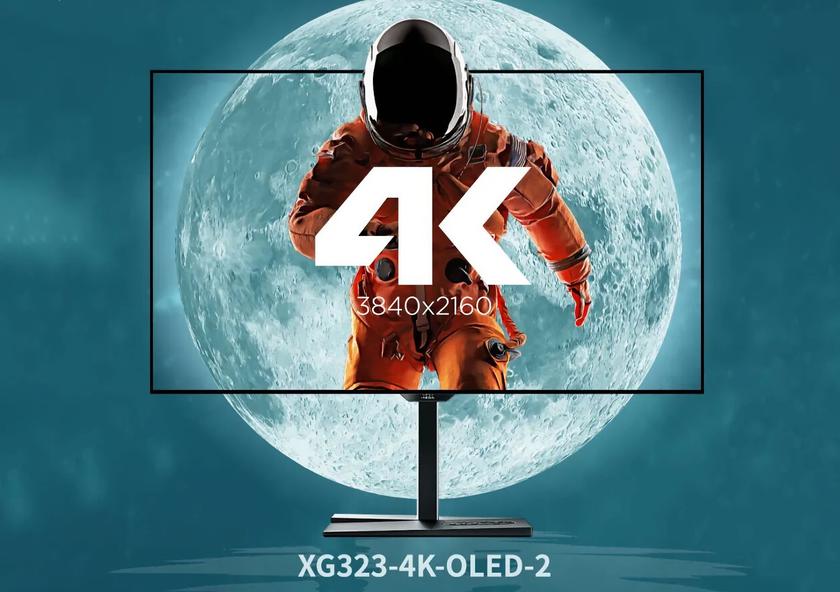 ViewSonic XG323-4K-OLED2: 32-дюймовый монитор с разрешением 4K и частотой обновления 480 Гц