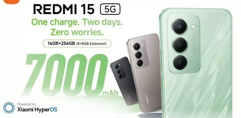 Redmi 15 5G официально представлен в Малайзии