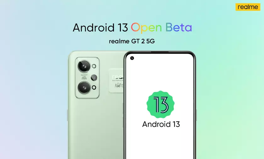 realme GT 2 получил бета-версию Android 13