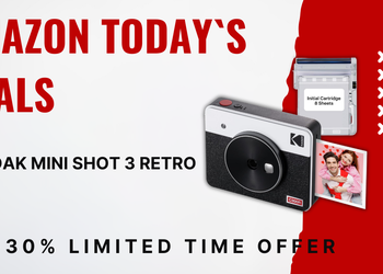 KODAK Mini Shot 3 Retro Camera – Now $51 Off!