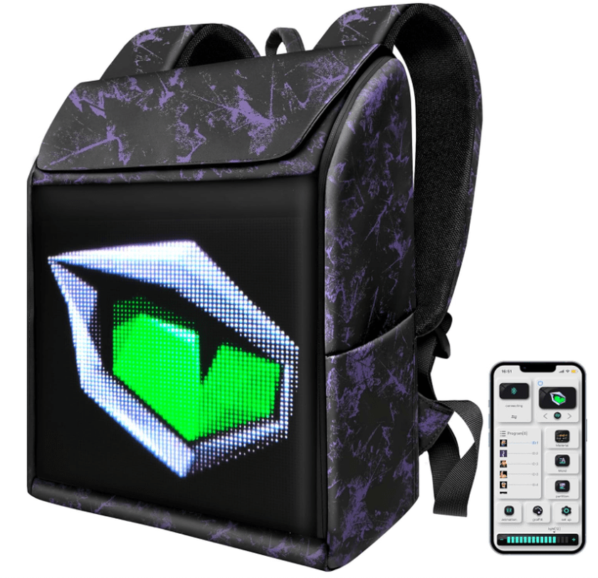 RODANNY LED-Display Rucksack