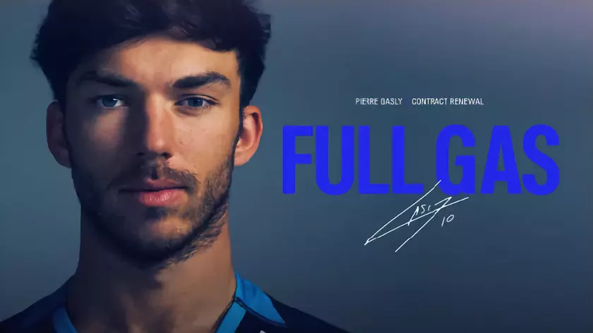 Официально: Пьер Гасли остаётся в Alpine и продолжит выступать в Формуле-1 в ближайшие годы