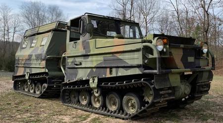 El Ejército Ucraniano recibirá vehículos todo terreno noruegos Bandvagn 202