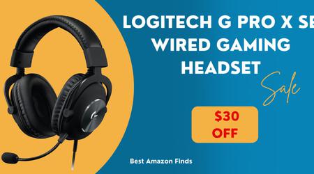 Logitech G Pro X SE Wired Gaming Headset - $30 Off Limited time!