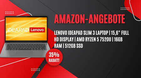 Lenovo IdeaPad Slim 3: Leistungsstarker Allrounder jetzt 200€ günstiger!