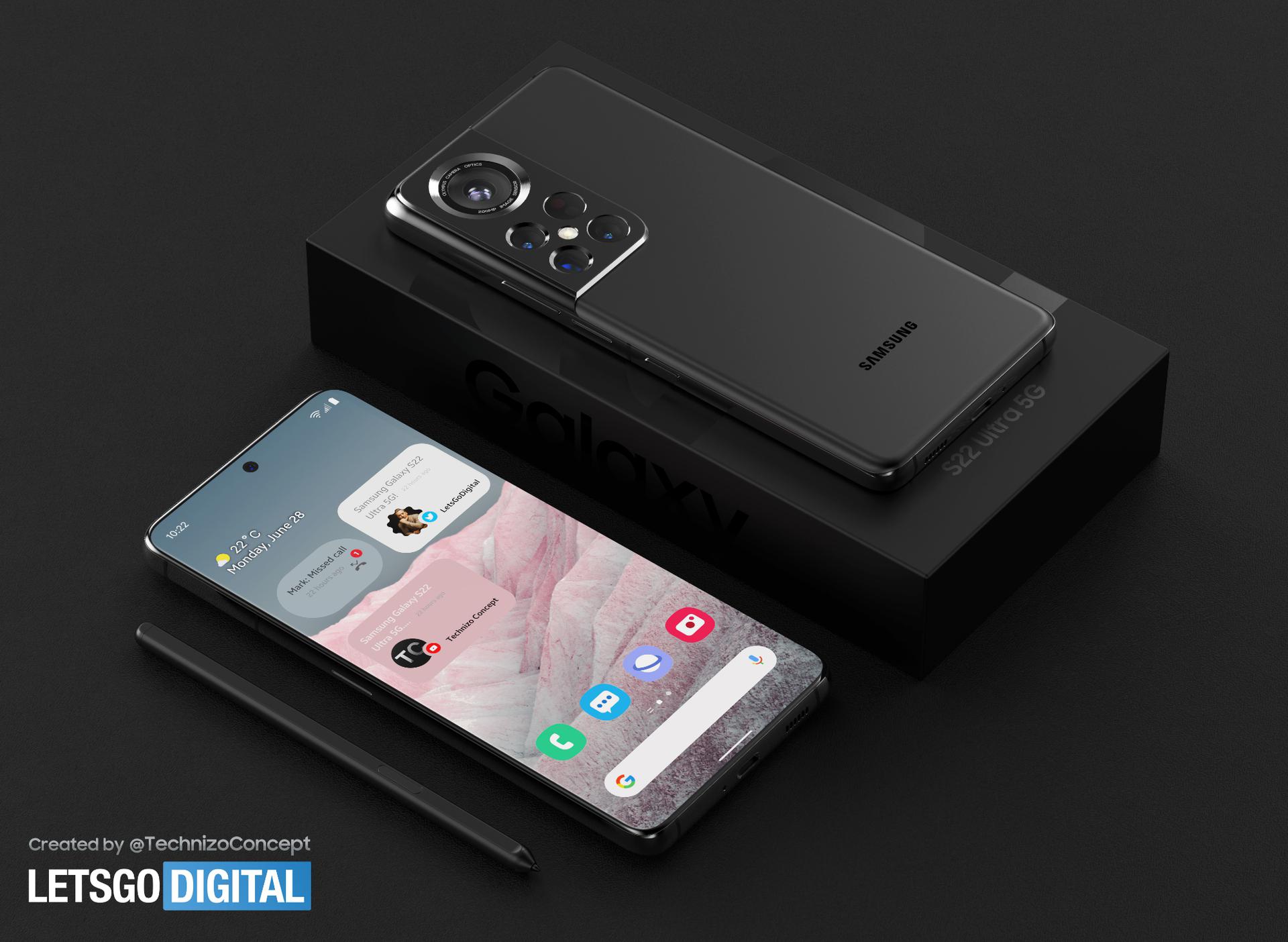 Пока поклонники Samsung ждут анонс Galaxy S22 Ultra, любители выпустили