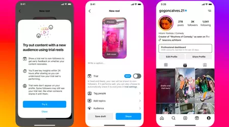 Instagram launches 'test Reels' that won't be seen by followers