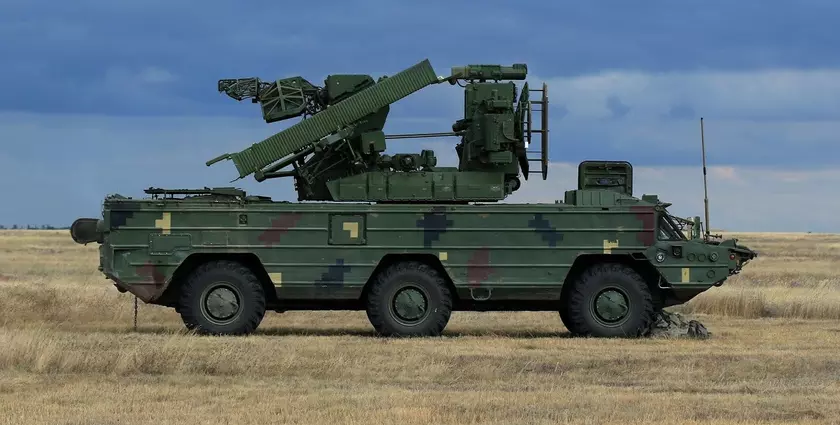 Зенитно-ракетный комплекс «Оса» уничтожил российский беспилотник «Орлан-10» (видео)