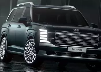 Hyundai Palisade 2026 превратился практически в 9-местный автобус с брутальным дизайном
