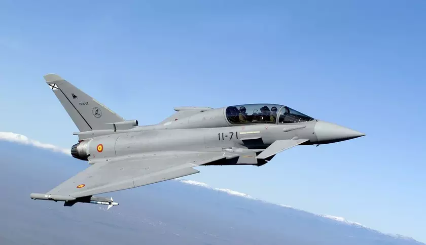 ВВС Испании оснастят истребители Eurofighter Typhoon высокоточными ракетами Brimstone