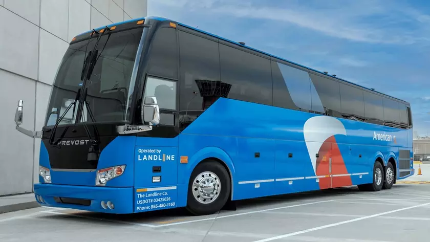 Landline Prevost Starlink Wi-Fi