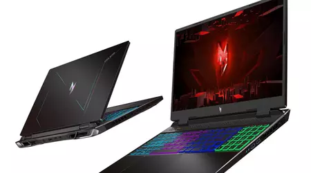 Acer introduced gaming notebooks Nitro with Intel Raptor Lake chips and NVIDIA GeForce RTX 40 graphics cards cost from $ 1200