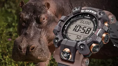 Casio Released G-Shock Mudman — Brutal Unbreakable Watches with a Case Imitating Hippo Skin