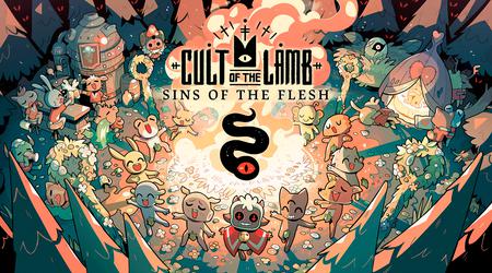 Cult of the Lamb developers told about the upcoming Sins of the Flesh update. Release on January 16