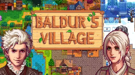 Baldur's Village is a fan mod for Stardew Valley that brings characters from Baldur's Gate 3 to the game 