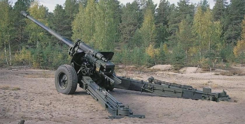 Финляндия передала Вооружённым Силам Украины 130-мм гаубицы М-46