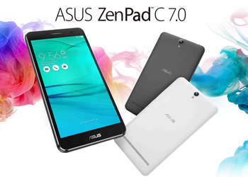 ASUS показала обновленный планшет ZenPad C 7.0