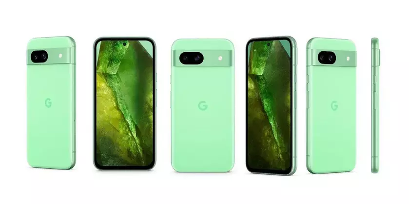 Google Pixel 8a появился на новых качественных рендерах, смартфон можно разглядеть со всех сторон