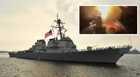 The Arleigh Burke-class destroyer USS Carney destroyed 15 drones and four cruise missiles in 9 hours in the Red Sea