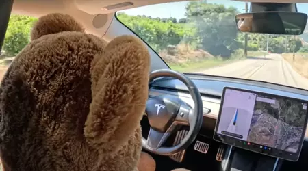 Le système de sécurité de Tesla a permis à l'ours en peluche d'utiliser le mode "drone" en conduite autonome.