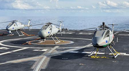 Leonardo представив оновлену версію безпілотного вертольота AWHero з морським радаром Gabbiano TS Ultralight
