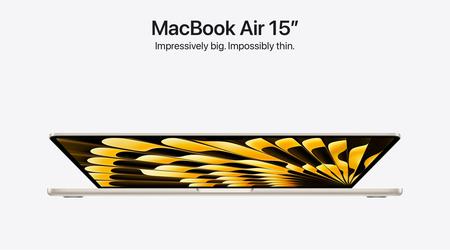 Mise en vente du MacBook Air 15" avec puce M2