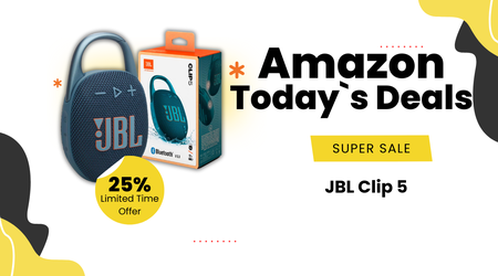 JBL Clip 5 Bluetooth Speaker - Now $20 Off!