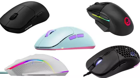 5 ігрових мишей молодих брендів
