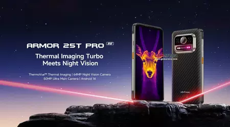 Ulefone to introduce Armor 25T Pro with thermal imager and 6500 mAh battery for €275