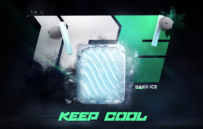 Представлены Hakii Ice — самые красивые TWS-наушники на рынке (но это не точно)