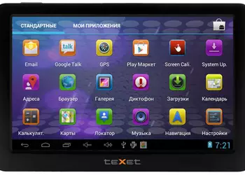 5-дюймовый GPS-навигатор TeXet TN-560A на ОС Android