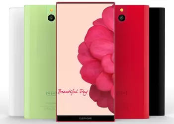 Elephone готовит безрамочный смартфон с соотношением сторон 18:9