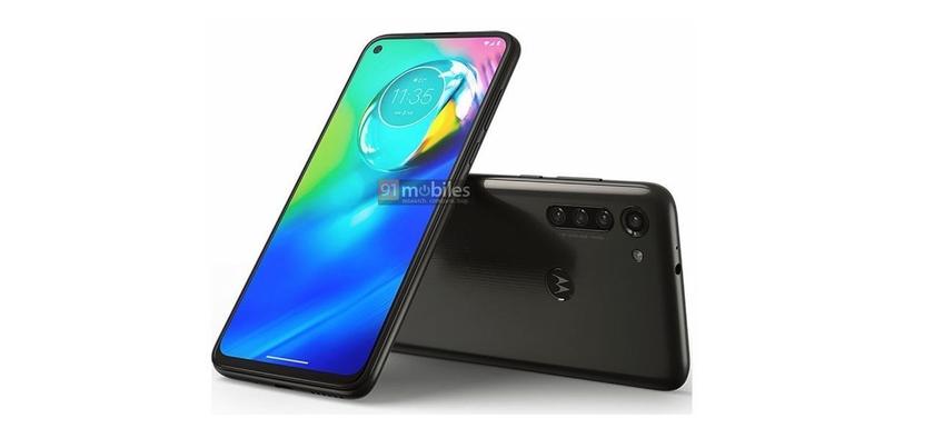 Неизвестный смартфон Motorola со стилусом и Moto G8 Power появились на рендерах: «дырявые» экраны и квадро-камеры