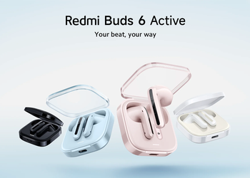 Redmi Buds 6 Active with 14.2mm drivers, Bluetooth 5.4 and IPX4 protection have debuted in the global marketplace