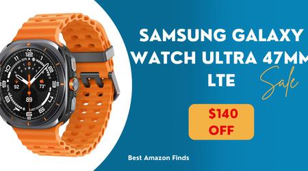 SAMSUNG Galaxy Watch Ultra 47mm LTE - $140 Off - Great Opportunity to Buy Now!