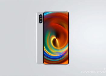 The network has a picture of the rear panel Xiaomi Mi MIX 2S