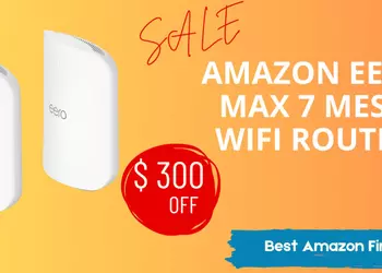 Amazon eero Max 7 mesh wifi router - NOW $300 OFF!