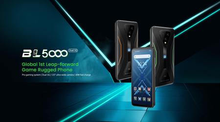 Світова прем'єра Blackview BL5000 на AliExpress: 5G-смартфон з захистом IP68, NFC і чіпом MediaTek Dimensity 700 дешевше $ 280