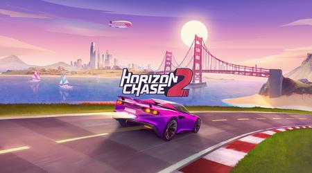 Horizon Chase 2 erweitert seine Horizonte: Am 30. Mai wird das Spiel sowohl für die PlayStation- als auch für die Xbox-Generation erhältlich sein.