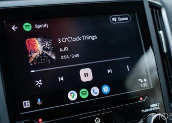 Android Auto получает обновленный музыкальный плеер с новым дизайном