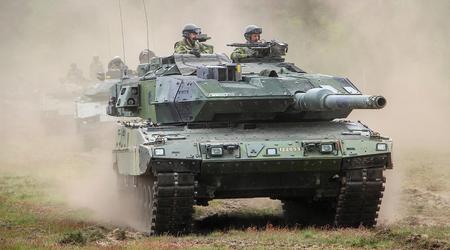 Las Fuerzas Armadas ucranianas se entrenaron en Suecia con tanques Stridsvagn 122, vehículos de combate de infantería CV90 y artillería Archer