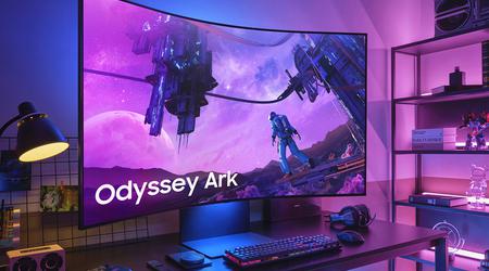 Samsung Odyssey Ark: 55-inch monitor with curved screen and support for 165 Hz for $3500